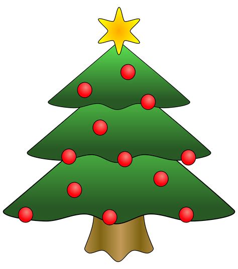 christmas tree images clip art free